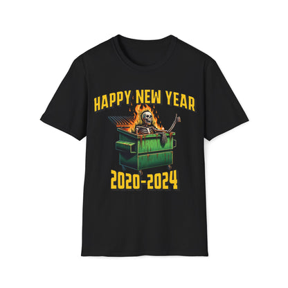 Happy New Years 2020 - 2024 Dumpster Fire Unisex T-Shirt