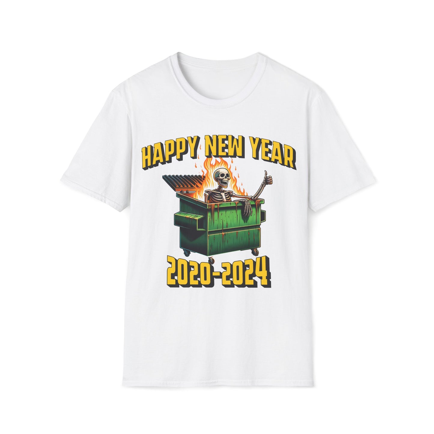 Happy New Years 2020 - 2024 Dumpster Fire Unisex T-Shirt