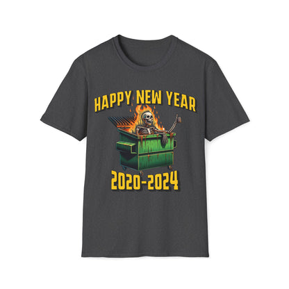 Happy New Years 2020 - 2024 Dumpster Fire Unisex T-Shirt