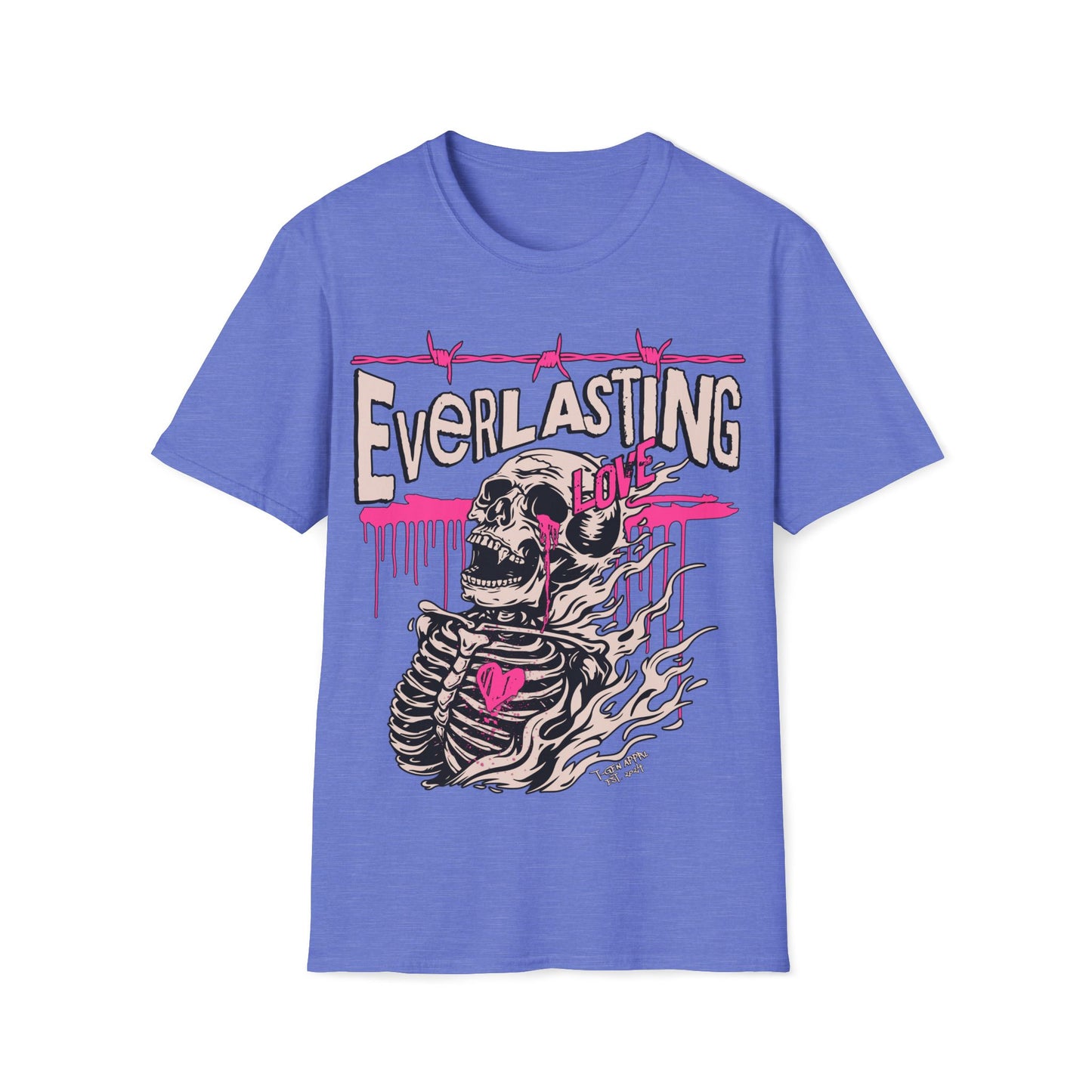 Everlasting Love Skeleton Vampire Unisex T-Shirt