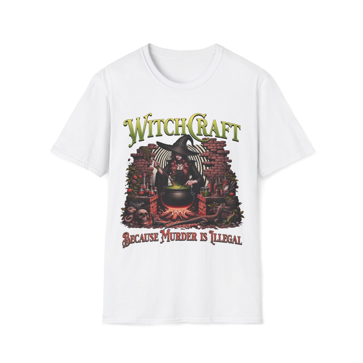 Witchcraft Because Murder Is Illegal Unisex T-Shirt