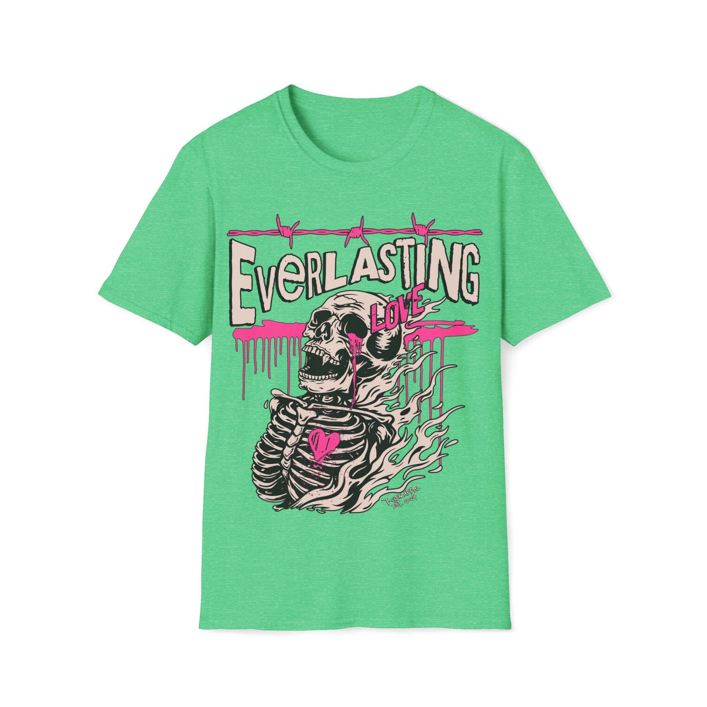 Everlasting Love Skeleton Vampire Unisex T-Shirt