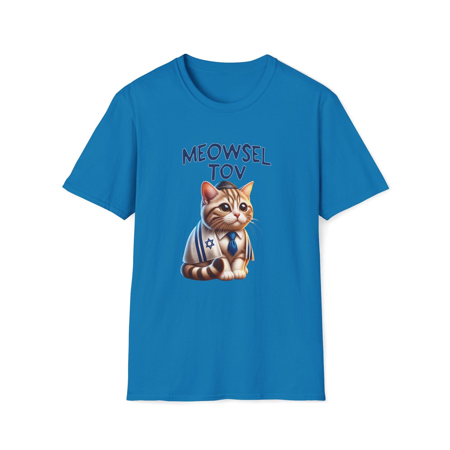 Meowsel Tov Hanukkah Unisex T-Shirt