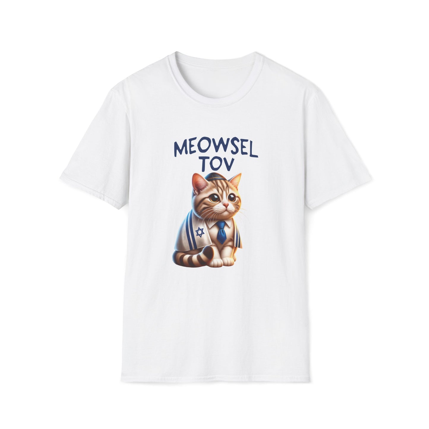 Meowsel Tov Hanukkah Unisex T-Shirt