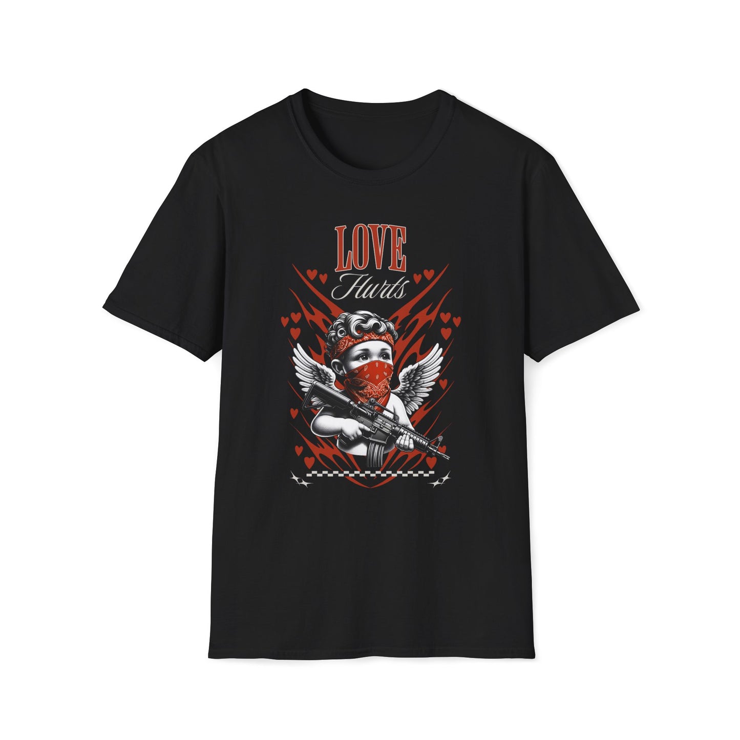 Love Hurts Cupid Valentines Day Unisex T-Shirt