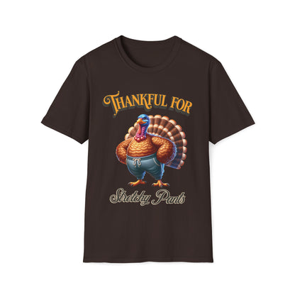 Thankful for Stretchy Pants Thanksgiving Unisex T-Shirt