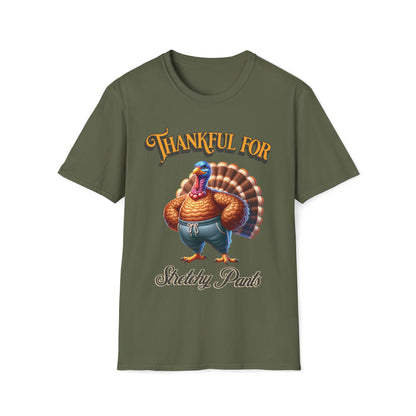 Thankful for Stretchy Pants Thanksgiving Unisex T-Shirt