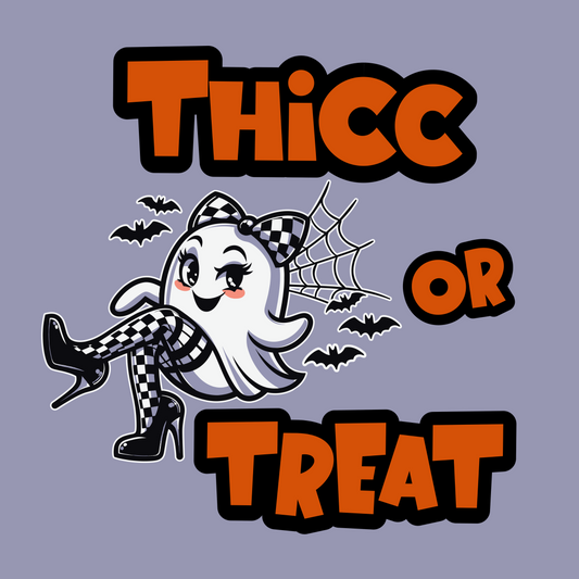 Thicc or Treat Halloween Unisex T-Shirt