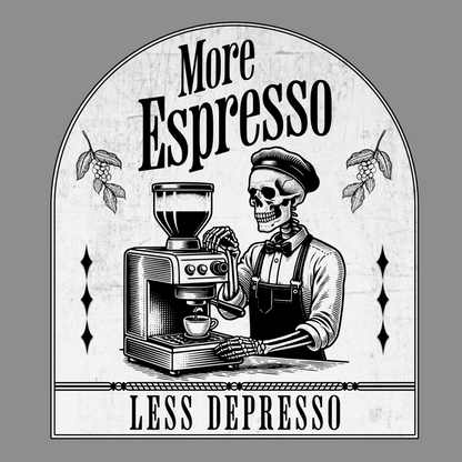 More Espresso Less Depresso Unisex T-Shirt