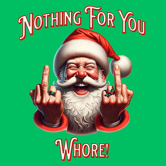 Nothing For You Whore Christmas Unisex T-Shirt