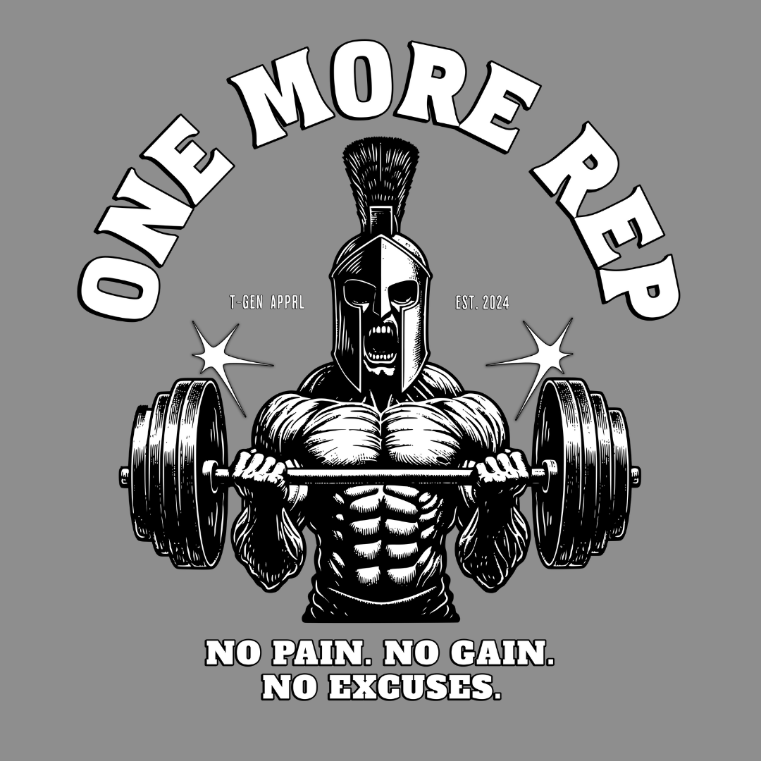 One More Rep Spartan Unisex T-Shirt