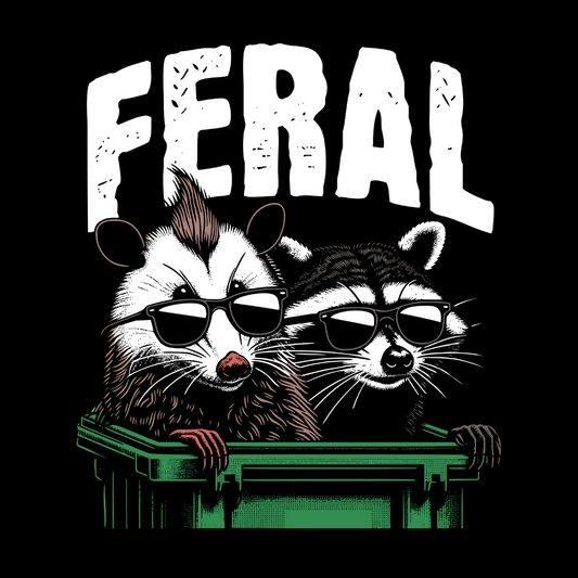 Feral Raccon Possum Trash Panda Unisex T-Shirt