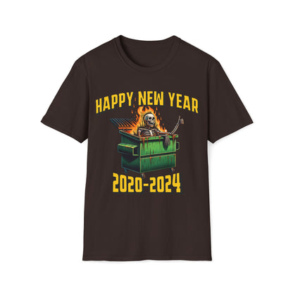 Happy New Years 2020 - 2024 Dumpster Fire Unisex T-Shirt