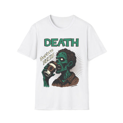 Death Before Decaf Unisex T-Shirt