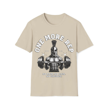 One More Rep Spartan Unisex T-Shirt