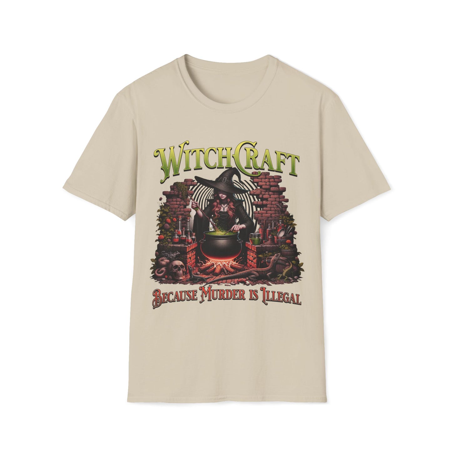 Witchcraft Because Murder Is Illegal Unisex T-Shirt