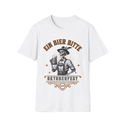 Ein Bier Bitte (One Beer Please) Male Oktoberfest 2025 Unisex T-Shirt