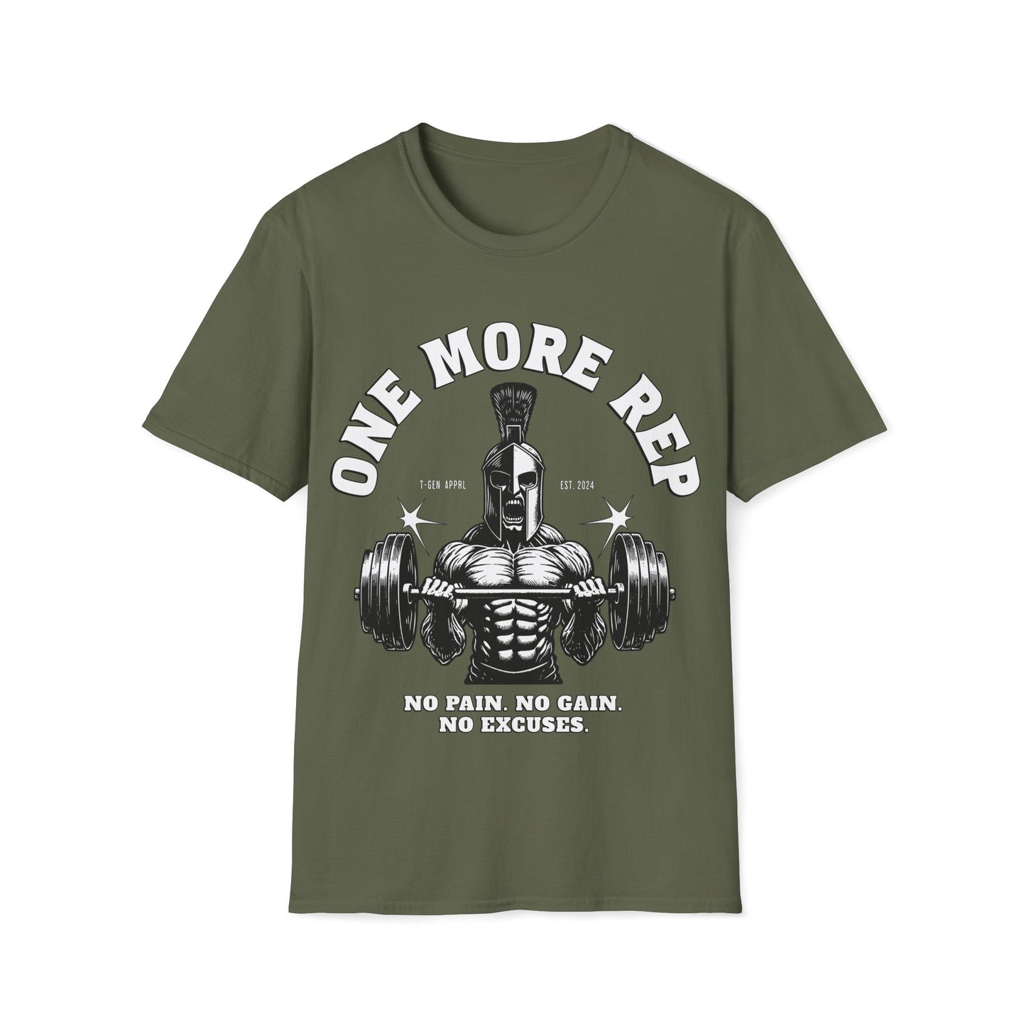 One More Rep Spartan Unisex T-Shirt