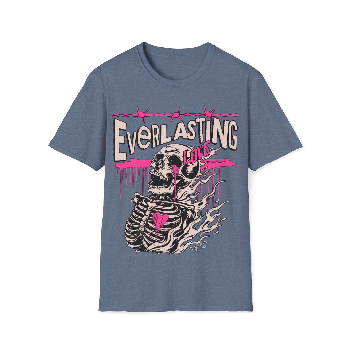 Everlasting Love Skeleton Vampire Unisex T-Shirt