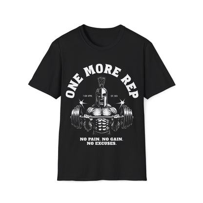 One More Rep Spartan Unisex T-Shirt